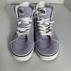 Vans Sk8-Hi sneakers in Languid Lavender/True White Men’s 8/Women’s 9.5